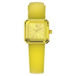 Swarovski Watch Silicone Strap, Yellow -Fashion Accessories Store watch silicone strap yellow swarovski 5624382 3
