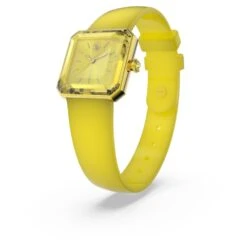 Swarovski Watch Silicone Strap, Yellow -Fashion Accessories Store watch silicone strap yellow swarovski 5624382 4