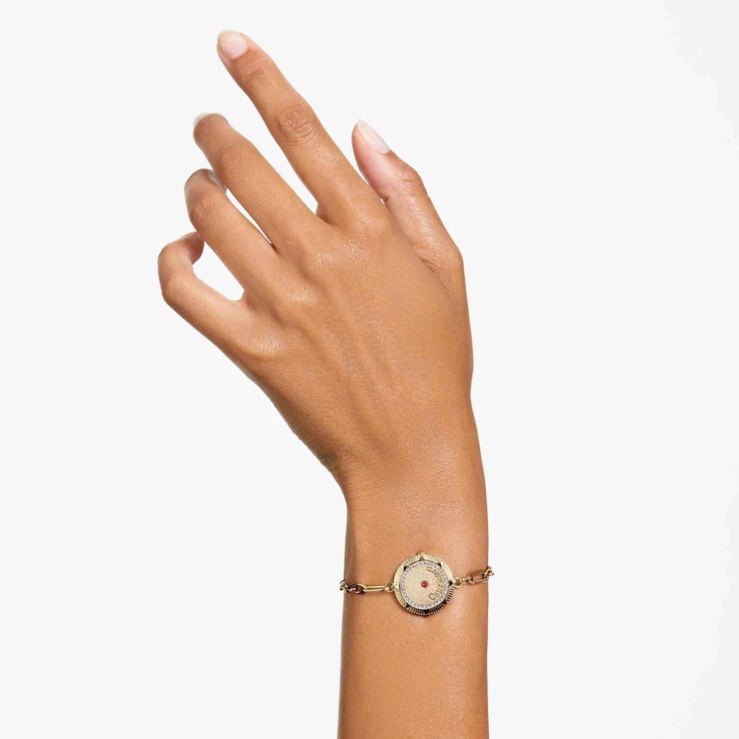 Swarovski Zodiac Bracelet Capricorn, Gold Tone, Gold-tone Plated 1 Swarovski Zodiac Bracelet Capricorn, Gold Tone, Gold-tone Plated